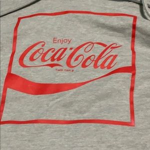 Coca-cola grey hoodie
